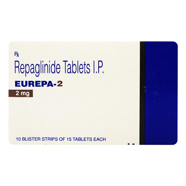 EUREPA 2mg Tablet 15's - Diabetes-Ant