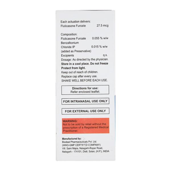 Axunil 27.5Mcg Nasal Spray 180Md - Nasal Congestion-Nas