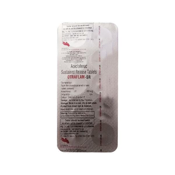 OTRAFLAM SR Tablet 10's - Pain relief-Nsa