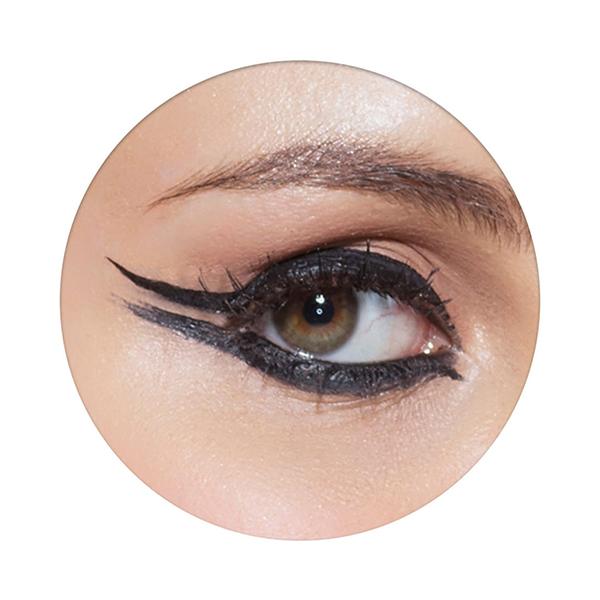 Auric BrushTip Eyeliner Midnight Black 2202 3.5 ml - Eyeliners