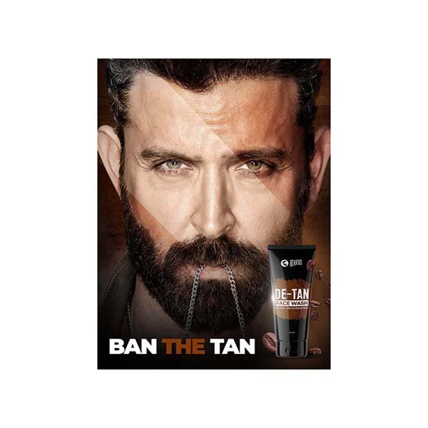 Beardo De-Tan Facewash for Men 50 ml - Face Wash & Cleansers