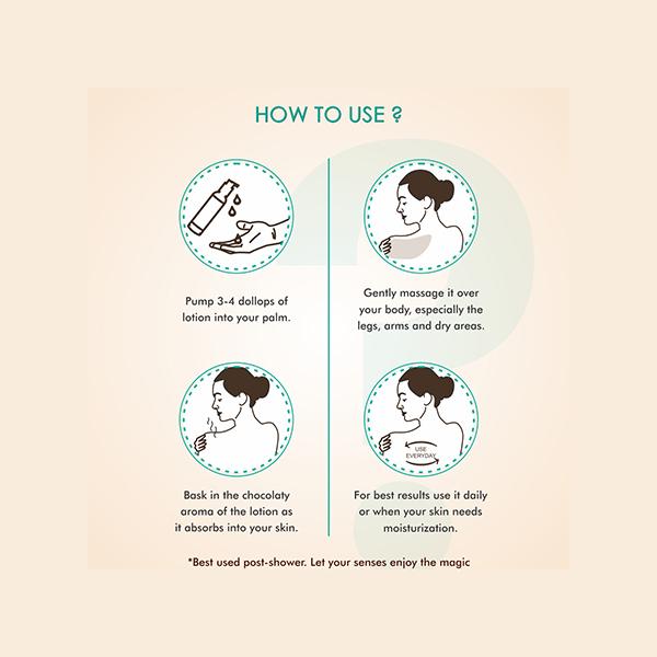 mCaffeine Naked & Rich Deep Moisturizing Choco Body Lotion 200 ml - Lotions & Creams