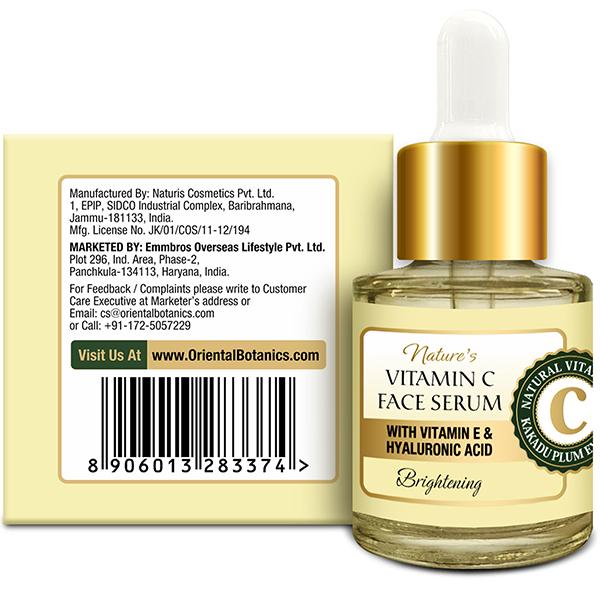 Oriental Botanics Nature's Vitamin C Brightening Face Serum 20 ml - Face Serum