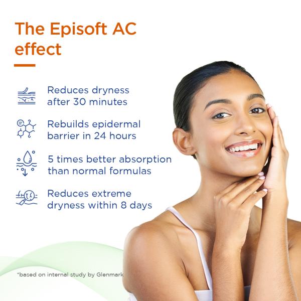 Episoft AC Moisturiser with Microencapsulated Sunscreen UVA/UVB SPF 30 75gm - Body Sunscreen