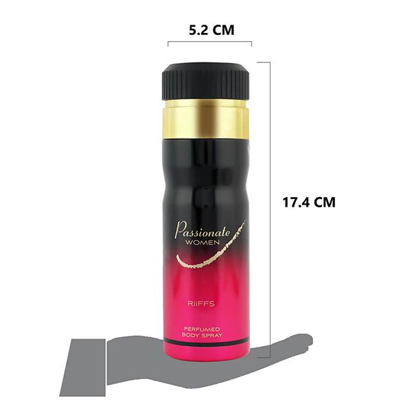 RiiFFS Passionate Women, Refreshing Deodorant 200 ml - Women Deodorants/Roll-Ons