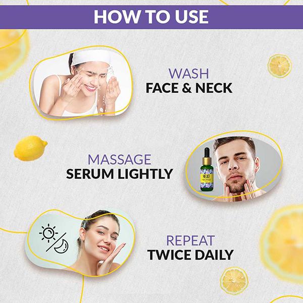 NEUD Super Hydrator Squalane Serum With Lemon Oil, Turmeric Oil & Reverskin 30 ml - Face Gels