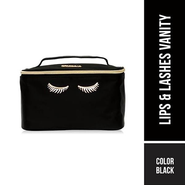 Colorbar Lips & Lashes (Vanity) - Black 1's - Makeup Bags & Cases