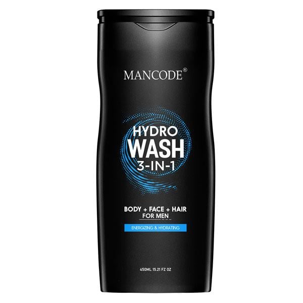 Netmeds | Mancode Hydro Wash 3 in 1 ( Body+Face+Hair ) 450 ml