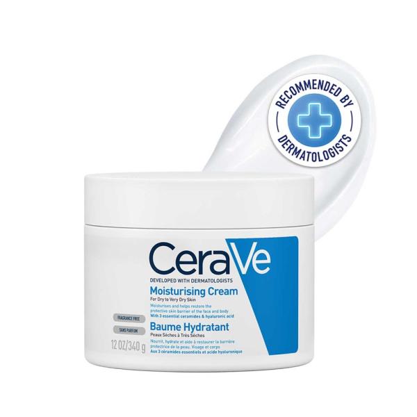 Netmeds | CeraVe Moisturising Cream For Dry To Very Dry Skin 340 gm