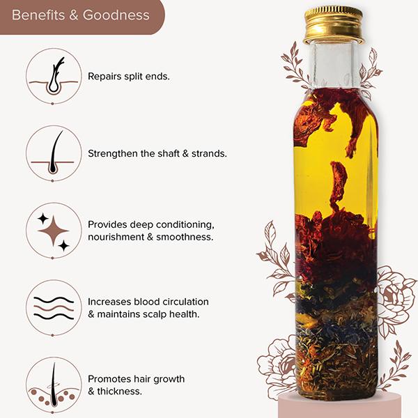 Dromen & Co Exotic Himalayan Brew Oil 250 ml - Hair Oils