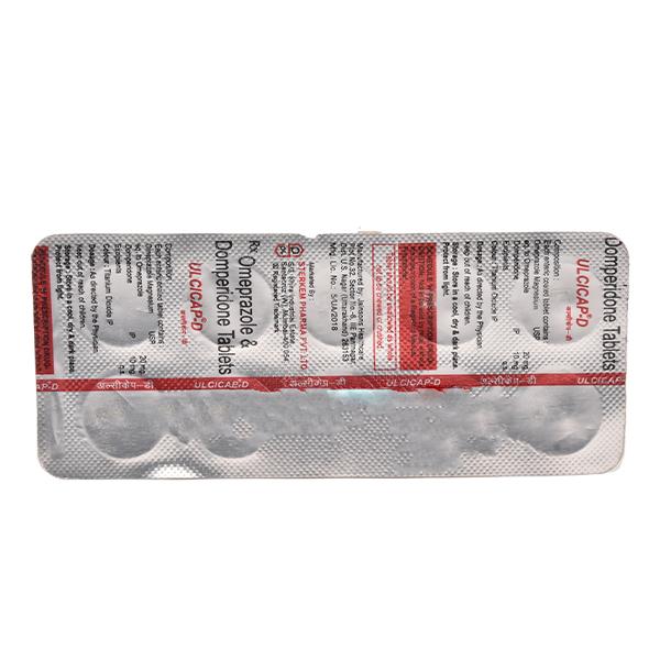 ULCICAP D Tablet 10's - Ulcer/Reflux/Flatulence-Aaa