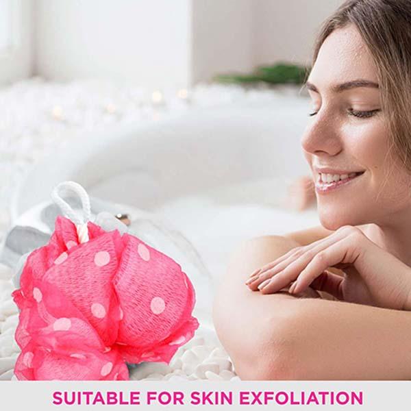 Vega Polka Bath Sponge (BA-3/20), Color May Vary 1's - Body Scrubbers & Brushes