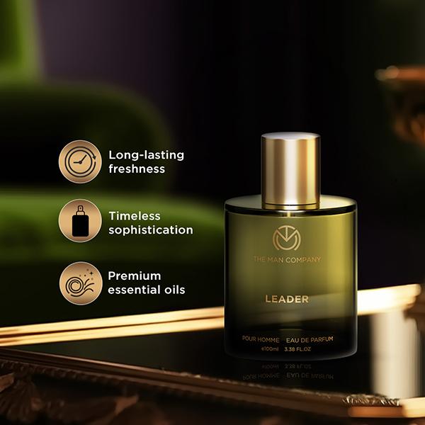 The Man Company Leader Long-Lasting Fragrance Eau De Parfum 100 ml - Men Perfumes (Edt/Edp)