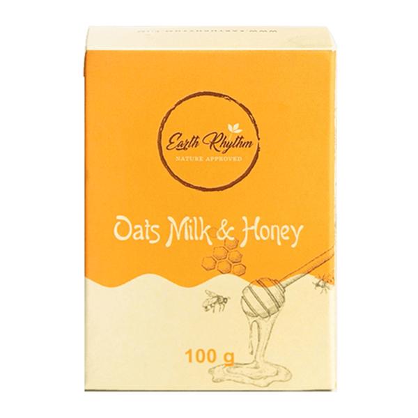 Earth Rhythm Oats, Milk And Honey Body Cleanser 100 gm - Soaps