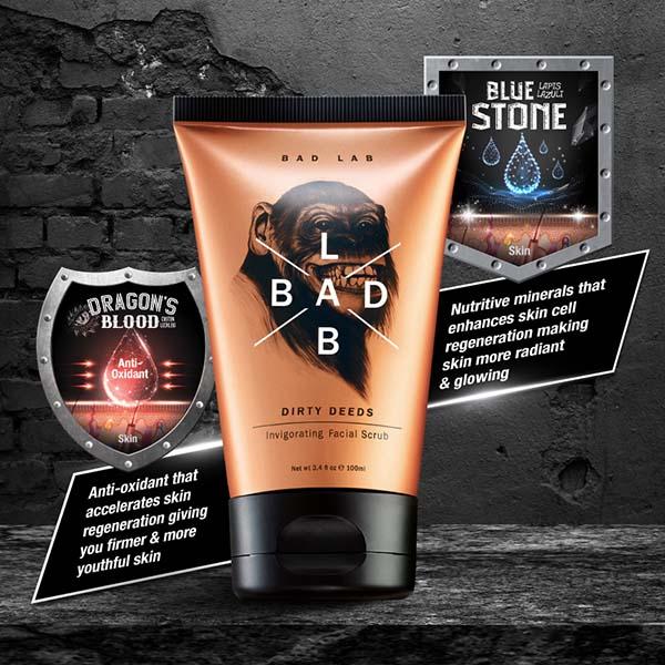 Bad Lab Dirty Deeds Facial Scrub 100 ml - Face Wash & Cleansers