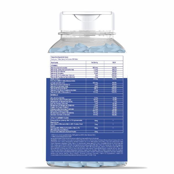 Dr. Morepen Multivitamin Tablet - Men 60's - Multi-Vitamins