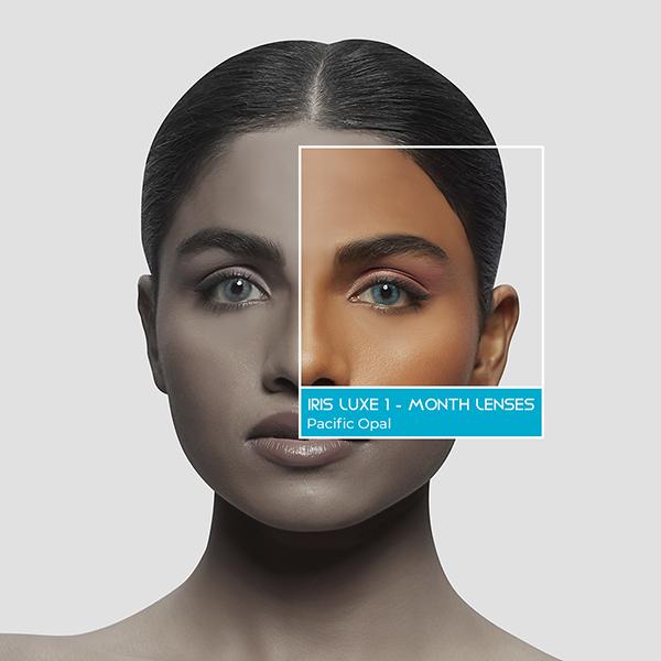 Netmeds | Pac Iris Luxe One Month Lenses (Pacific Opal) 1's