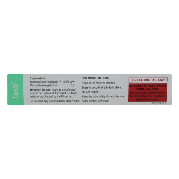 TOSTI Gel(Oral) 5gm - Oral Care - P-Mou