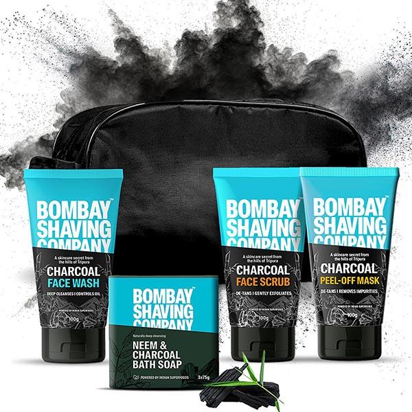 Netmeds | Bombay Shaving Company Charcoal Facial Starter Kit 200 gm