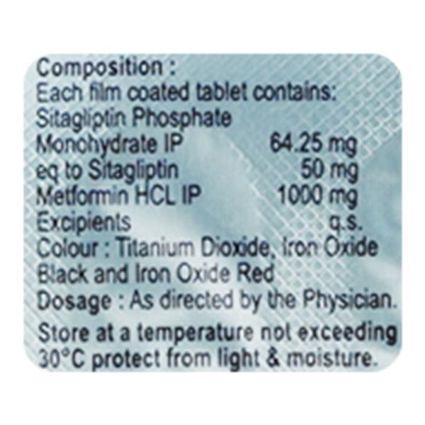 LUPISIT M 1000 Tablet 10's - Diabetes-Ant