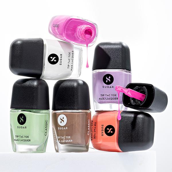 Sugar Cosmetics Tip Tac Toe Nail Lacquer Classic 32- Berry Burst 9 ml - Nail Polish