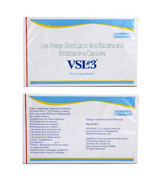 VSL 3 Capsule 10'S - Diarrhoea-Ant