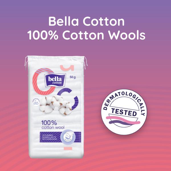 Bella Cotton Wool 50 gm - Cotton Buds & Balls