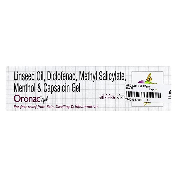 ORONAC Gel 30gm - Pain relief-Nsa
