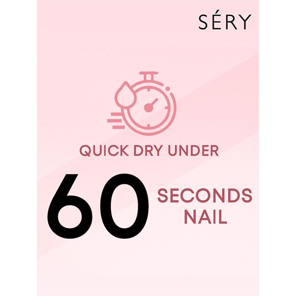 Sery Color Flirt Nail Paint Matte, Blue Fly 10 ml - Nail Polish