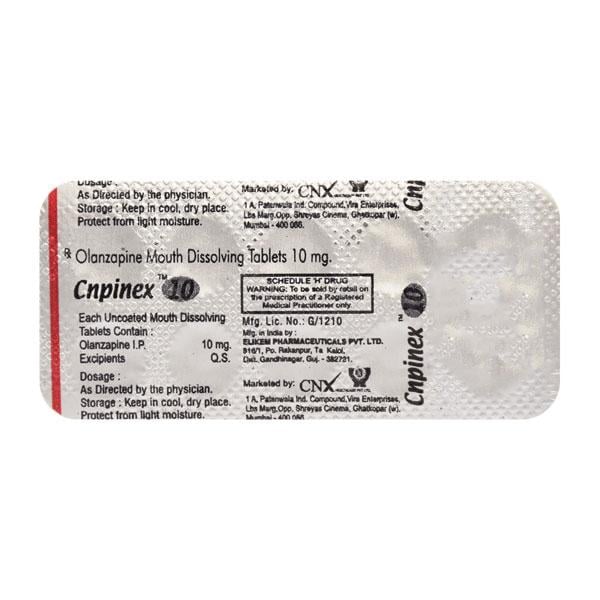 CNPINEX 10 Tablet 10's - Schizophrenia-Aps