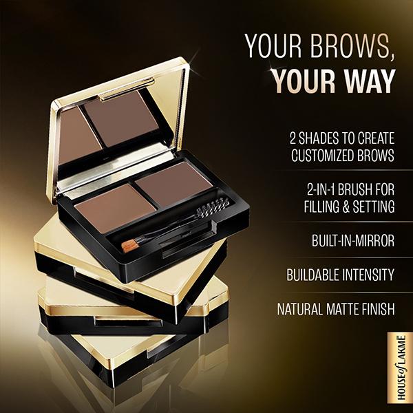 Lakme Facelift Brow Sculpt Palette 4.5 gm - Eye Shadow Palettes