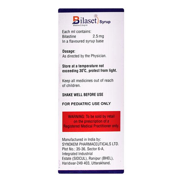 BILASET MANGO FLAVOUR Syrup 60ml - Allergies-Ant