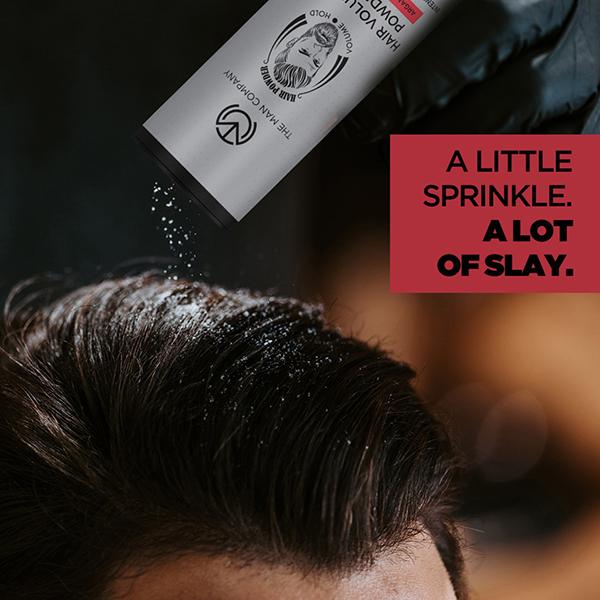 The Man Company Hair Volumizing Powder Wax for Men 5 gm - Multi-Stylers