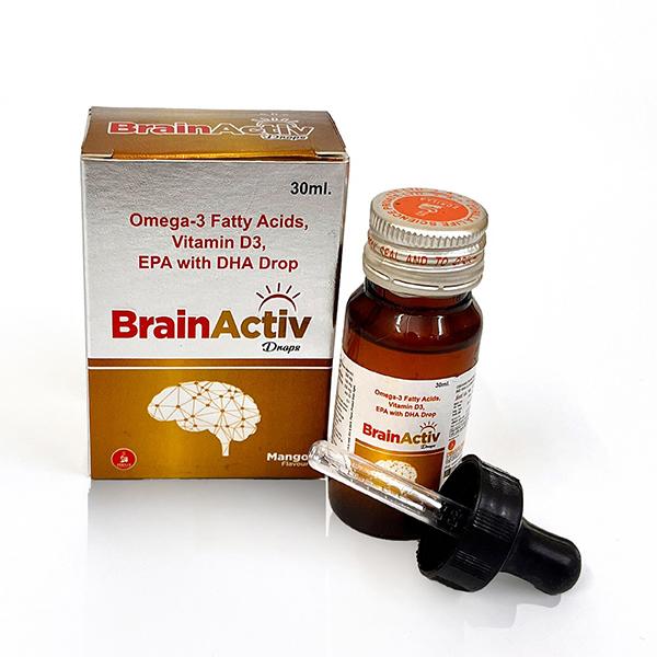 BRAINACTIV MANGO FLAVOUR Drops 30ml