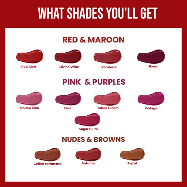 Insight Cosmetics Non Transfer Lipcolor 12's - Liquid Lipsticks