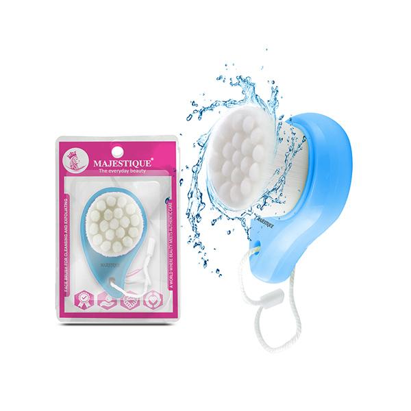 Netmeds | Majestique Face Brush for Cleansing and Exfoliating for Gentle Cleaning - Multicolor 1's
