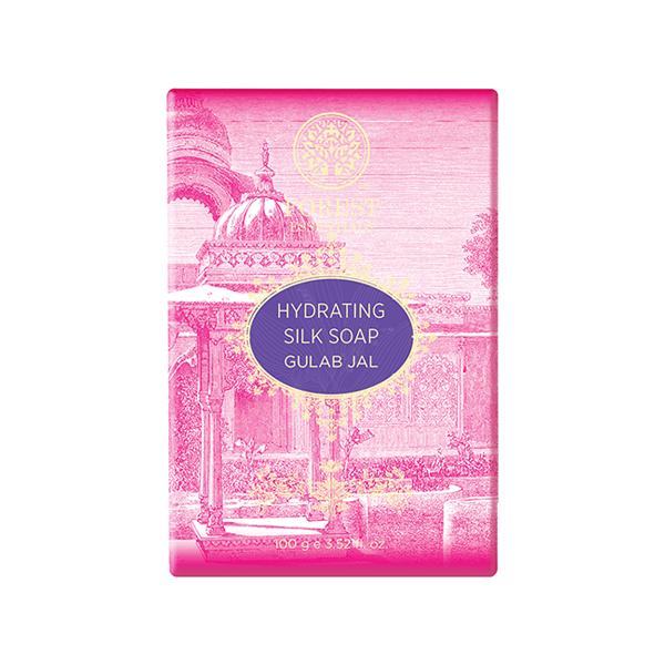 Forest Essentials Hydrating Silk Soap Gulab Jal 100 gm - Soaps