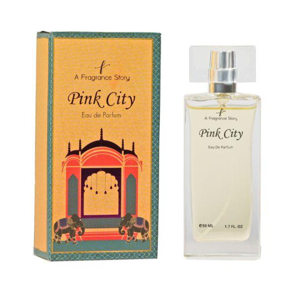 A FRAGRANCE STORY PINK CITY PERFUME 50 ml - Women Perfumes (Edt/Edp)