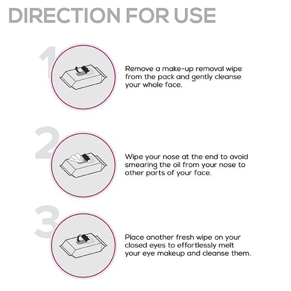 RENEE Makeup Removal Wipes (Pack of 30) 30's - Make Up Removers