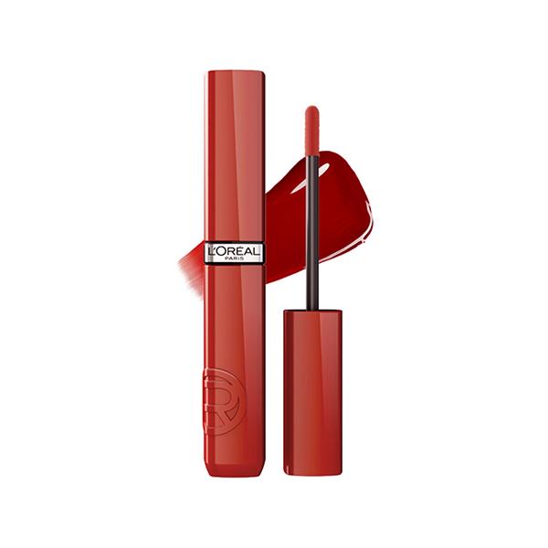 Loreal Paris Infallible Laque Resistance Lacquer-Like Shine, 16H Longwear, 510 Cafe Parisien 4 ml - Liquid Lipsticks