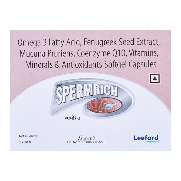 SPERMRICH Capsule 10's - Supplements-Vam