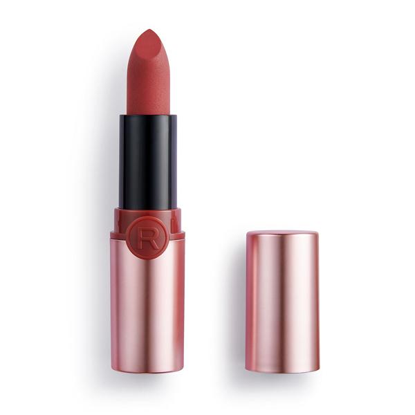 Netmeds | Makeup Revolution Powder Matte Lipstick Bon Bon 3.5 gm
