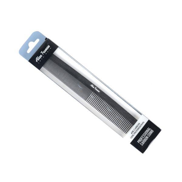 Alan Truman CB-05 Standard Fine Teeth Carbon Comb 1's - Hair Combs