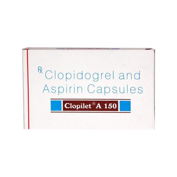 Clopilet A 150mg Capsule 10'S - Blood Clot-Ant