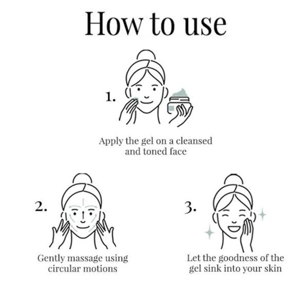 Vigini Natural Actives Anti Acne Gel - Honey & Cinnamon 50 gm - Face Gels