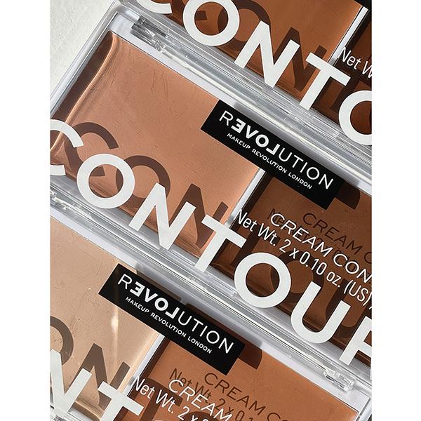 Makeup Revolution Relove Cream Contour Duo Light 5.8 gm - Contour
