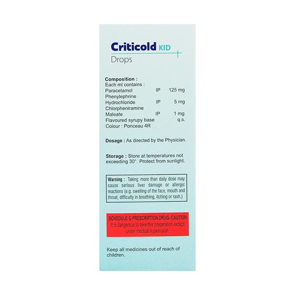 CRITICOLD KID Drops 15ml - Cough And Cold-Cou