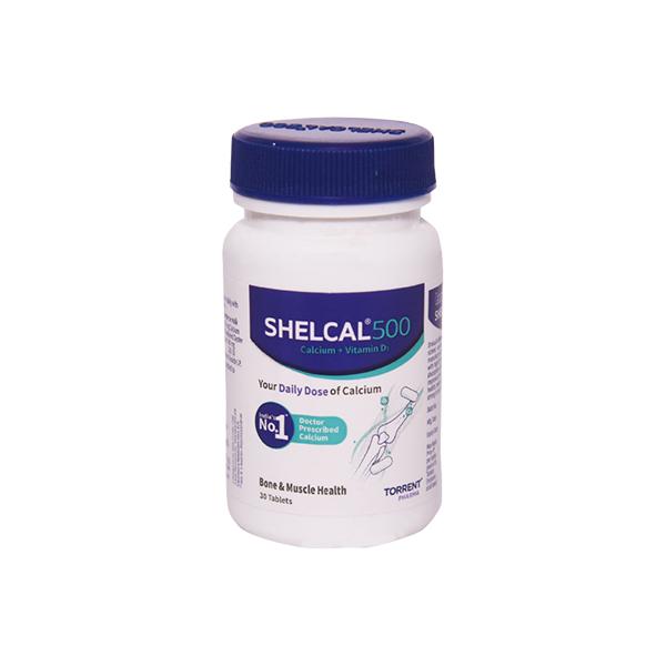 Netmeds | Shelcal 500 Calcium+Vitamin D3 Tablet 30's