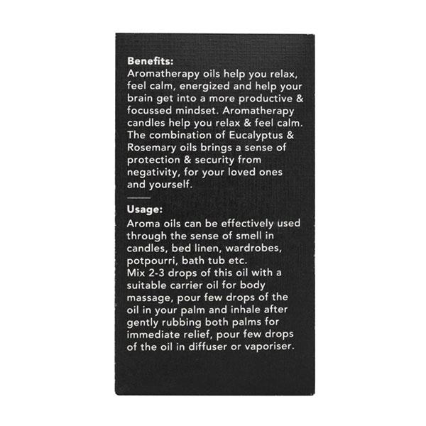 Februus Organics Aromatherapy Oil - Protection Eucalyptus & Rosemary 10 ml - Essential Oils