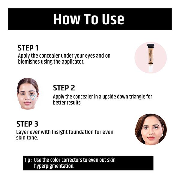 Insight Cosmetics HD Conceal - Porcelain 8 gm - Concealer